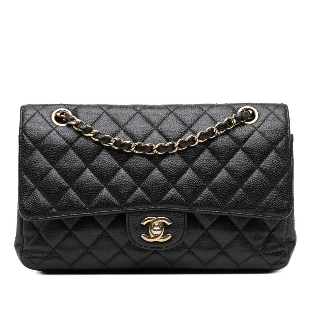 Chanel Medium Classic Caviar Double Flap