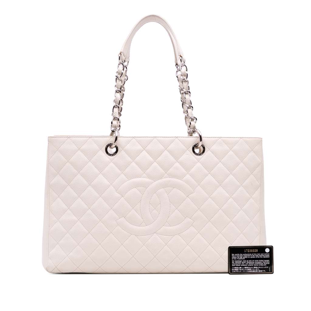 Chanel Caviar Grand Shopping Tote XL - Image 14