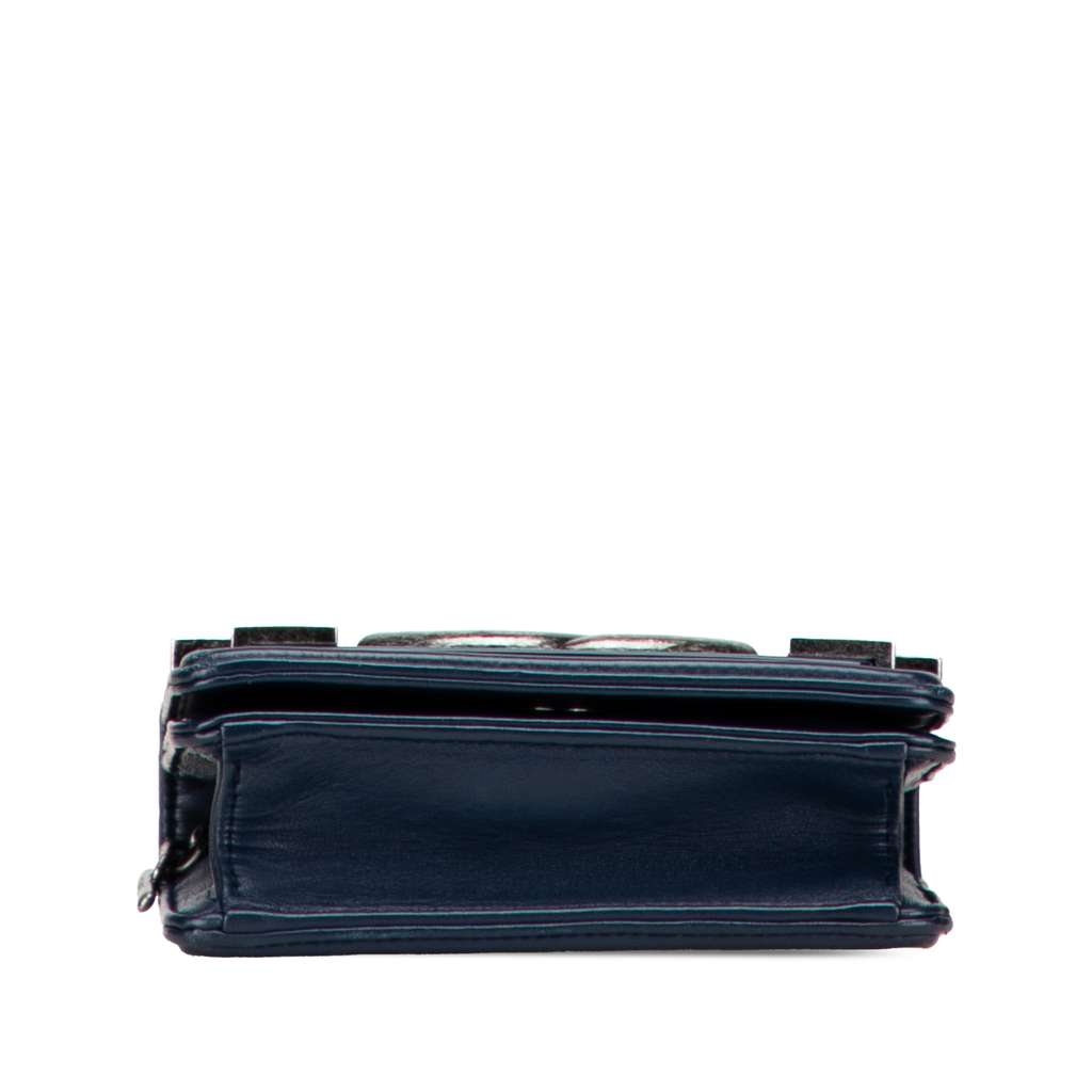 Chanel Mini Acrylic and Calfskin Boy Brick Flap - 3