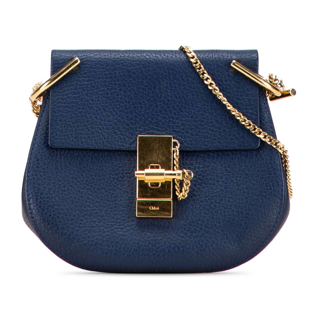 Chloé Small Leather Drew Crossbody