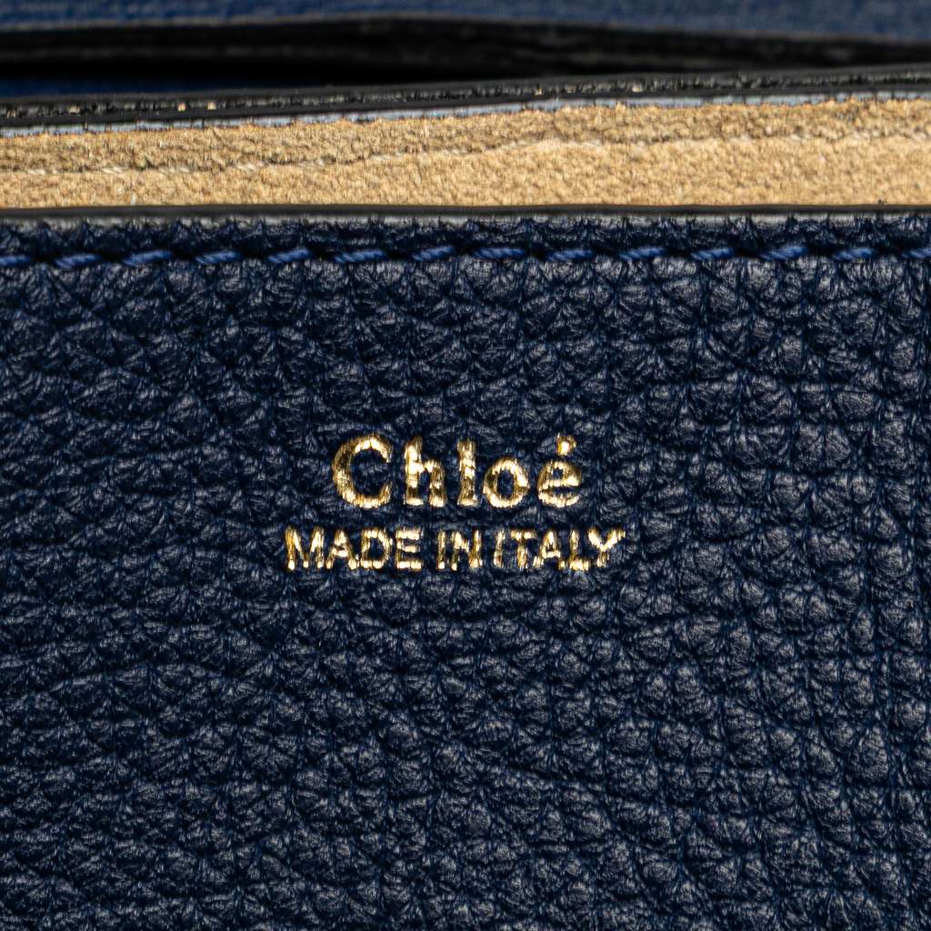 Chloé Small Leather Drew Crossbody - Side view