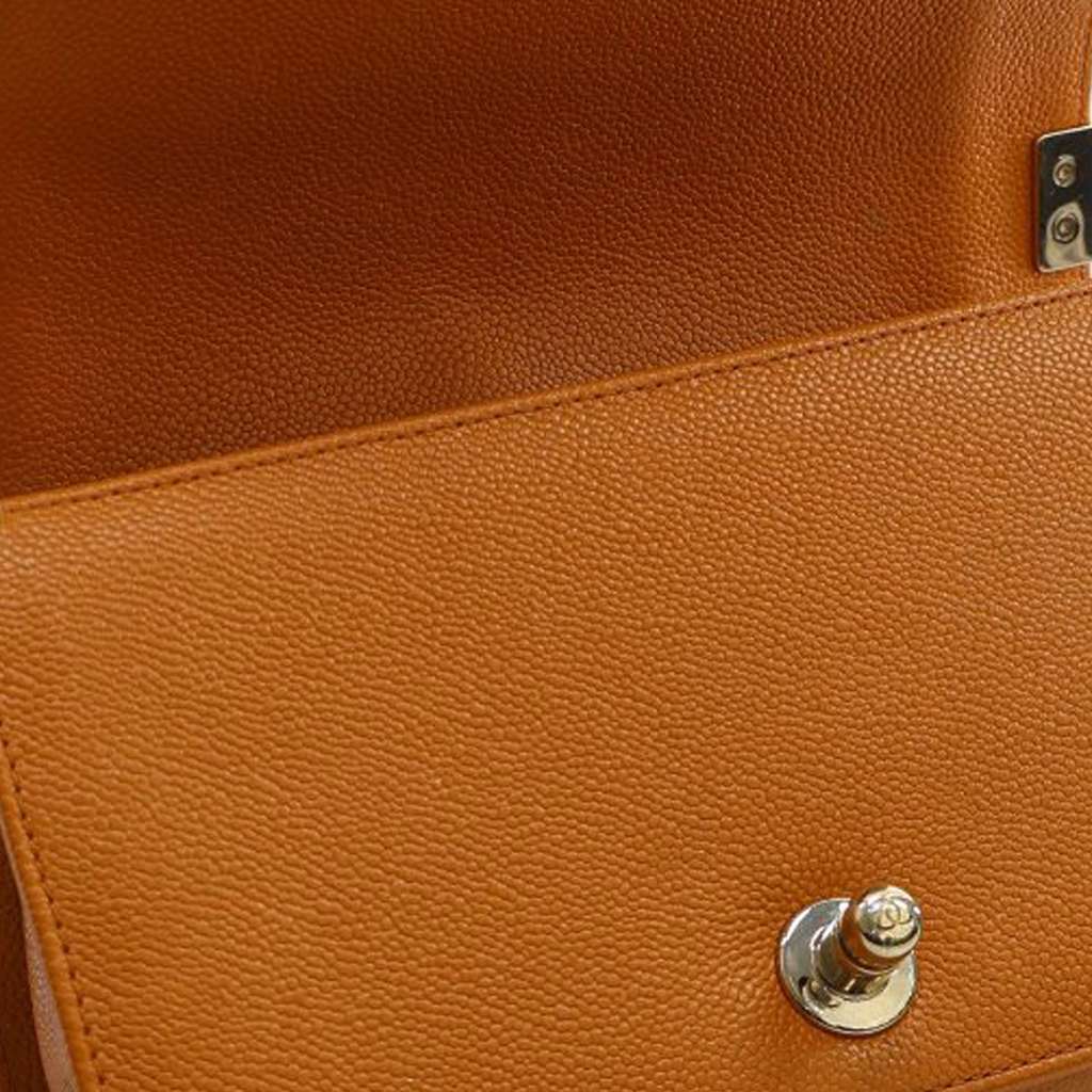 Chanel Small Quilted Caviar Boy Flap - Detail 2