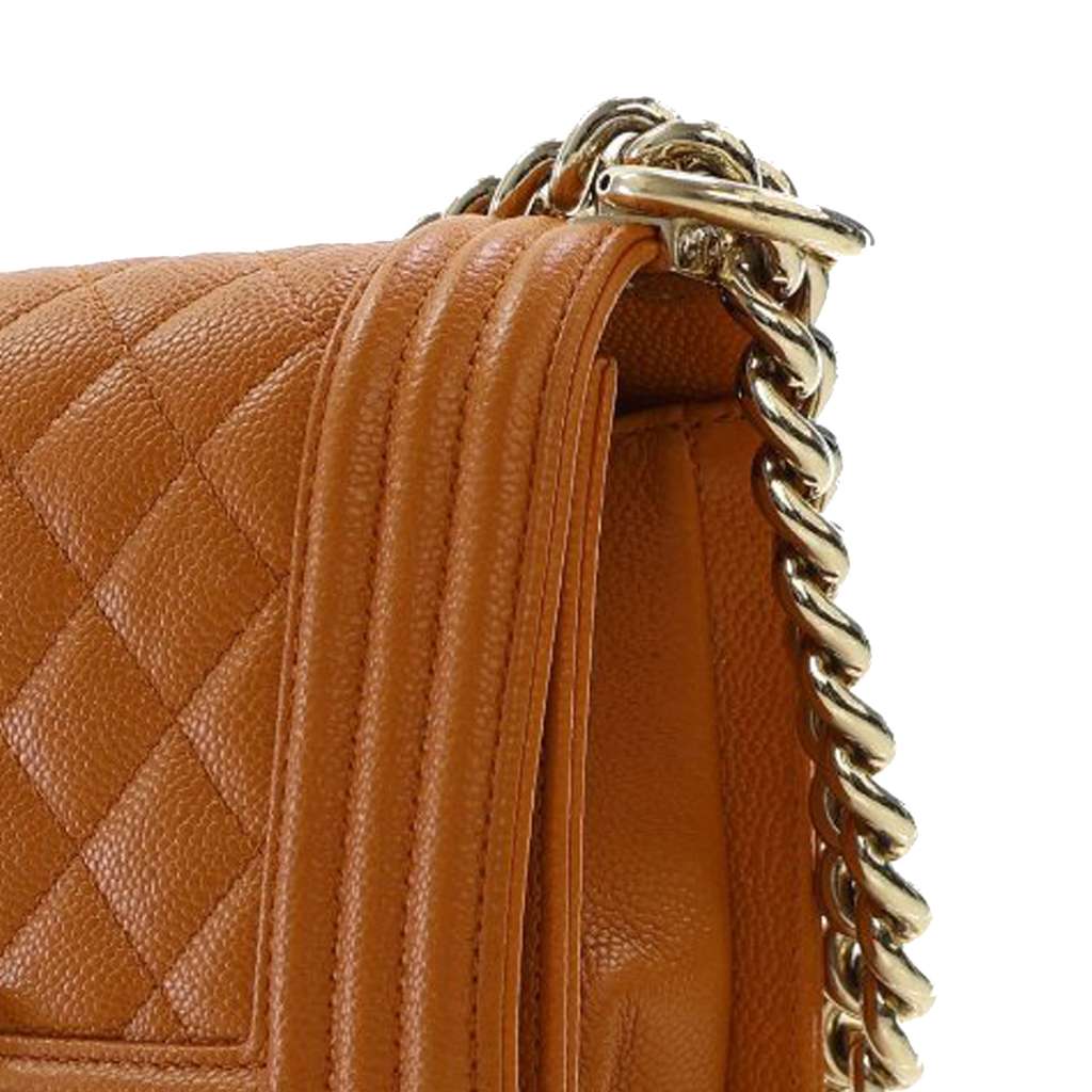 Chanel Small Quilted Caviar Boy Flap - Image 11