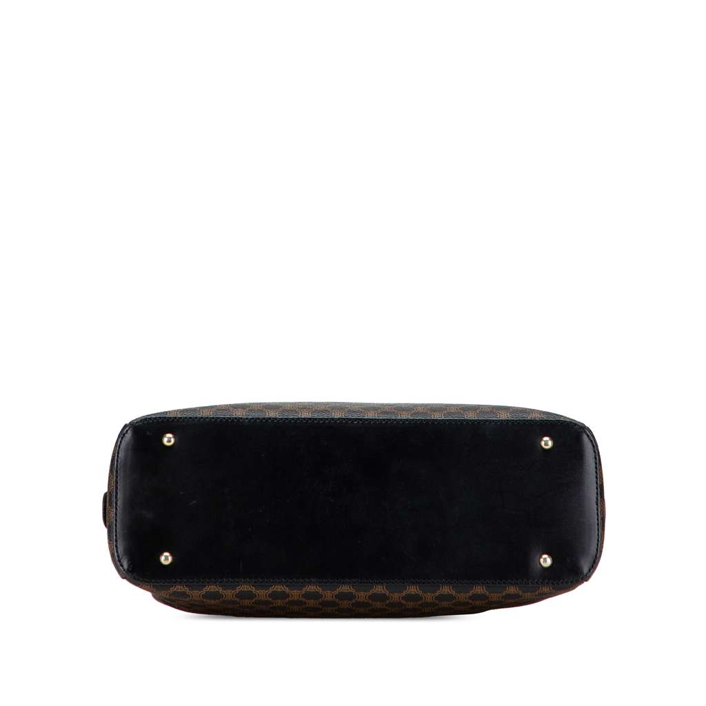 Celine Macadam Coated Canvas Dome Handbag - 3