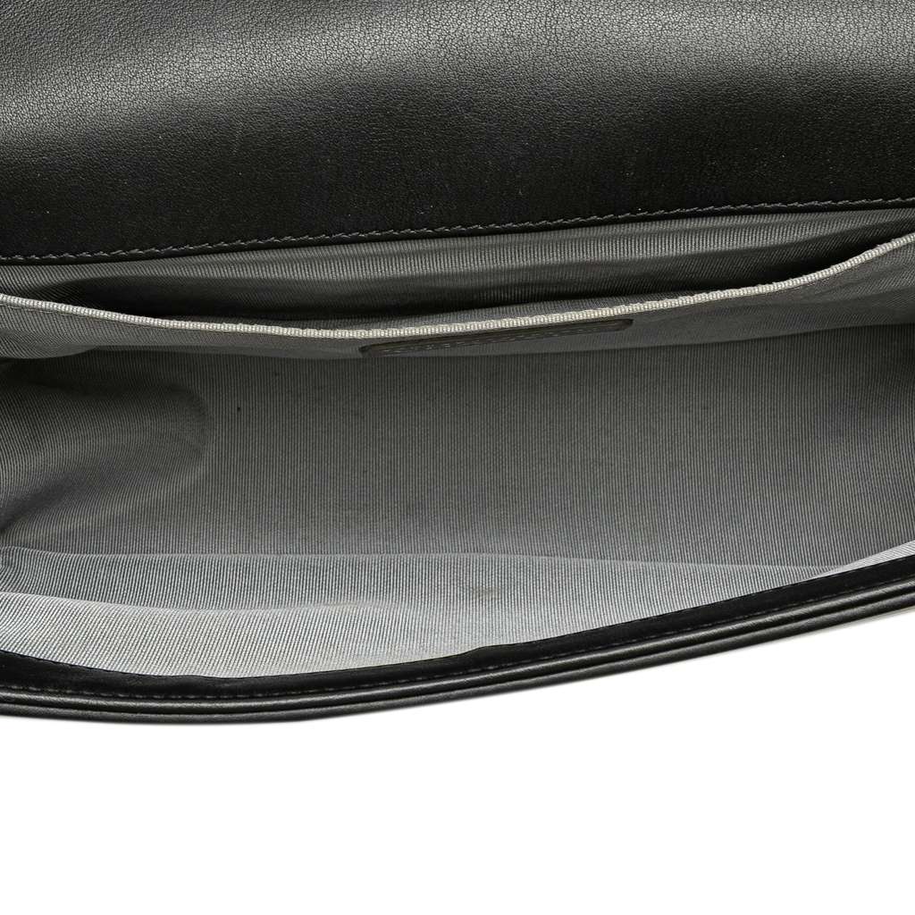 Chanel Old Medium Chevron Calfskin Boy Flap - 4