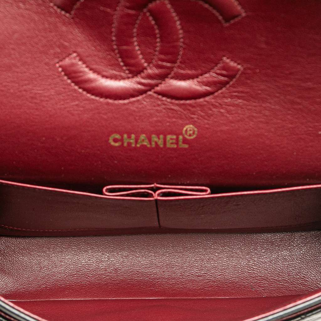 Chanel Medium Classic Lambskin Double Flap - 4