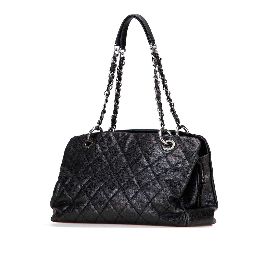 Chanel Quilted Iridescent Caviar Chic Shopping Tote - 2