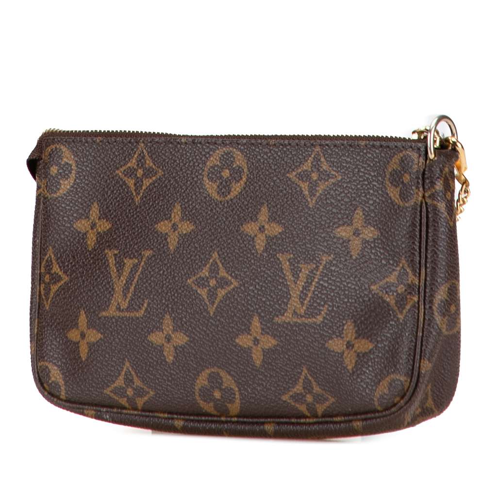 Louis Vuitton Monogram Mini Pochette Accessoires - Back view