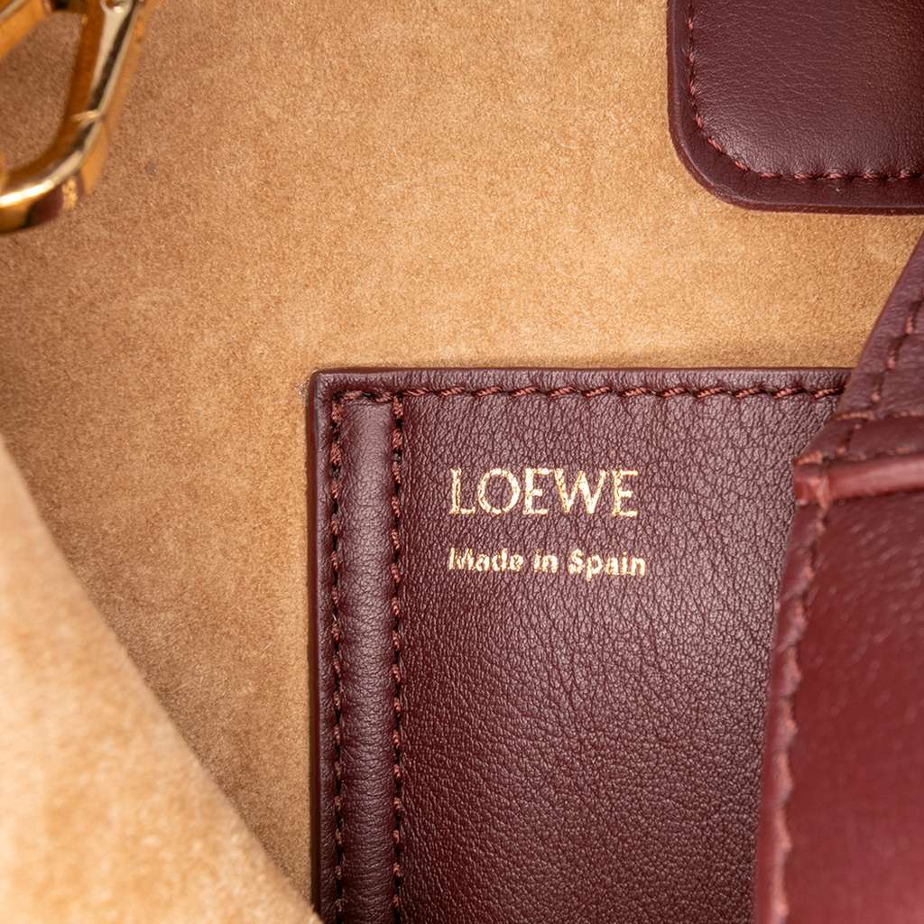 Loewe Mini Calfskin Pebble Bucket Bag - 5