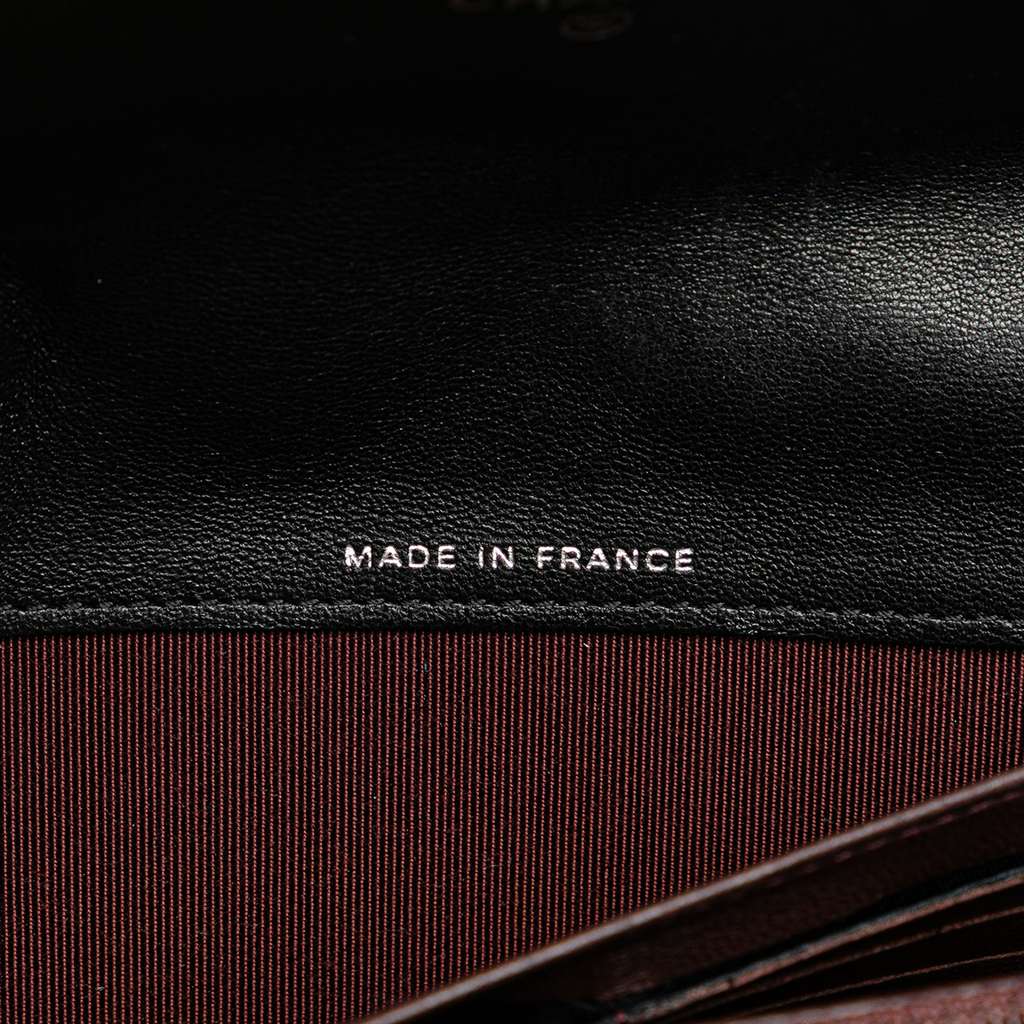 Chanel Quilted Lambskin Flap Long Wallet - 5