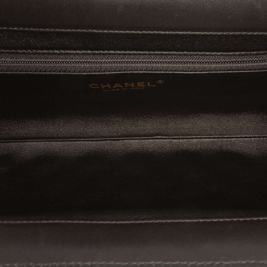 Chanel CC Quilted Lambskin Frame Clutch - 4