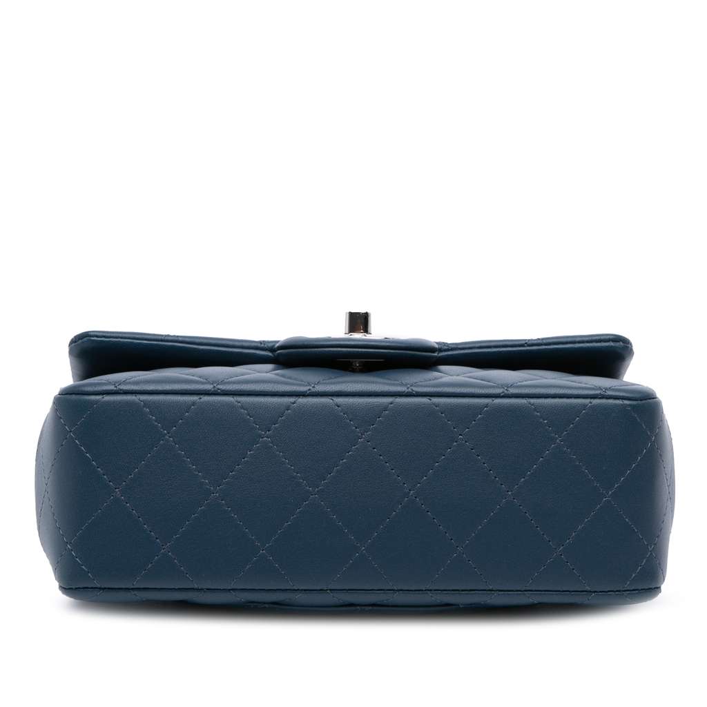 Chanel Mini Rectangular Classic Lambskin Single Flap - Image 6