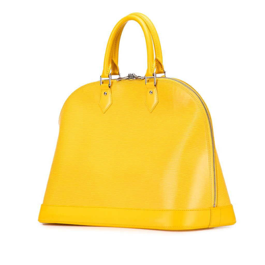 Louis Vuitton Epi Alma GM - Back view