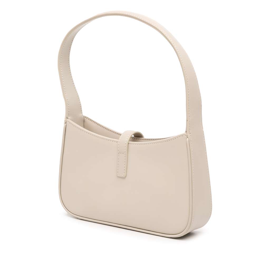 Saint Laurent Mini Smooth Calfskin Le 5 a 7 Hobo - Back view