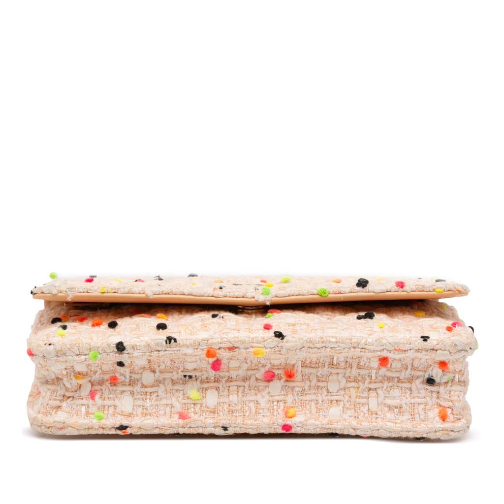 Chanel Quilted Tweed Candy Cotton and Beach Ball Wallet On Chain - Image 6