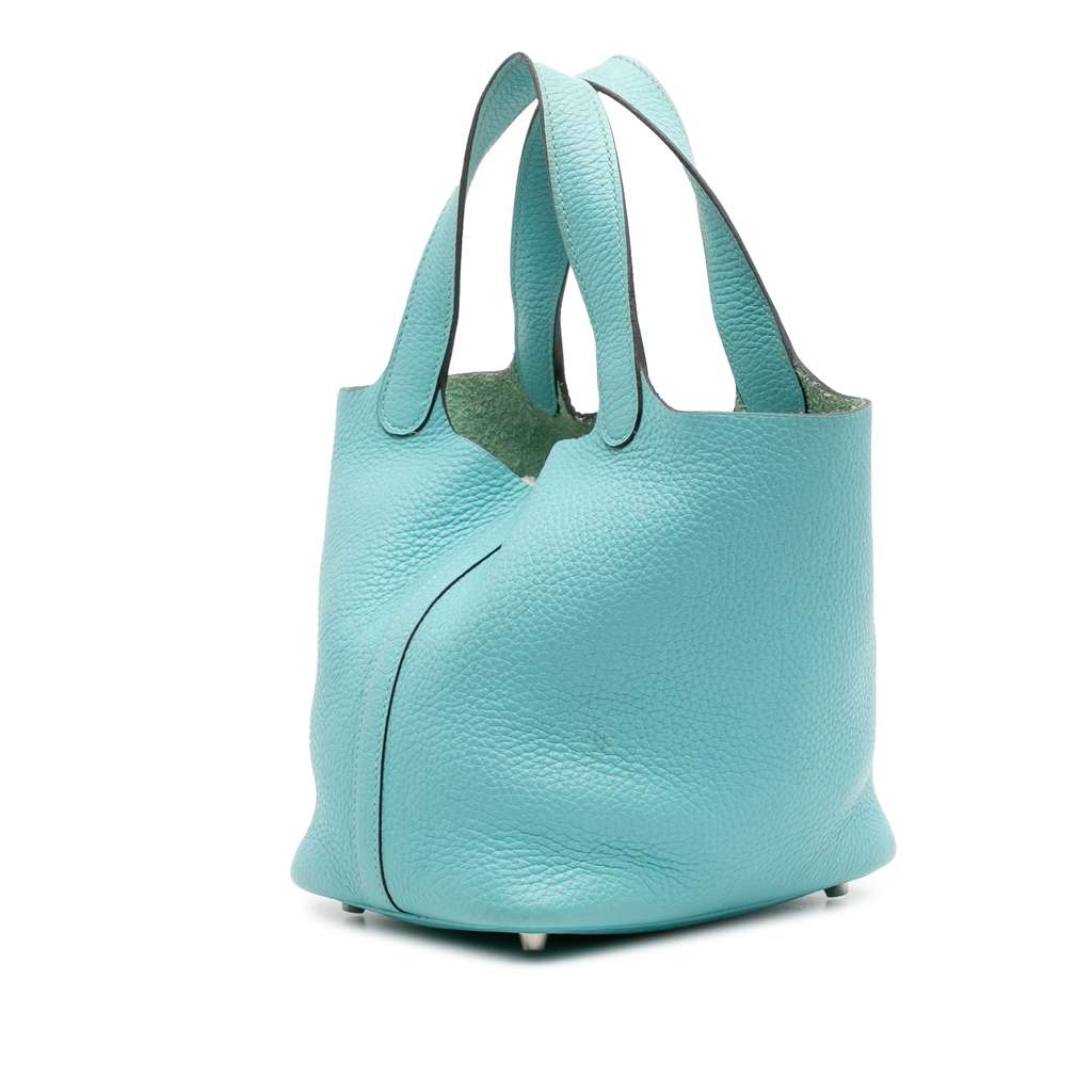 Hermès Clemence Picotin Lock 18 - Back view