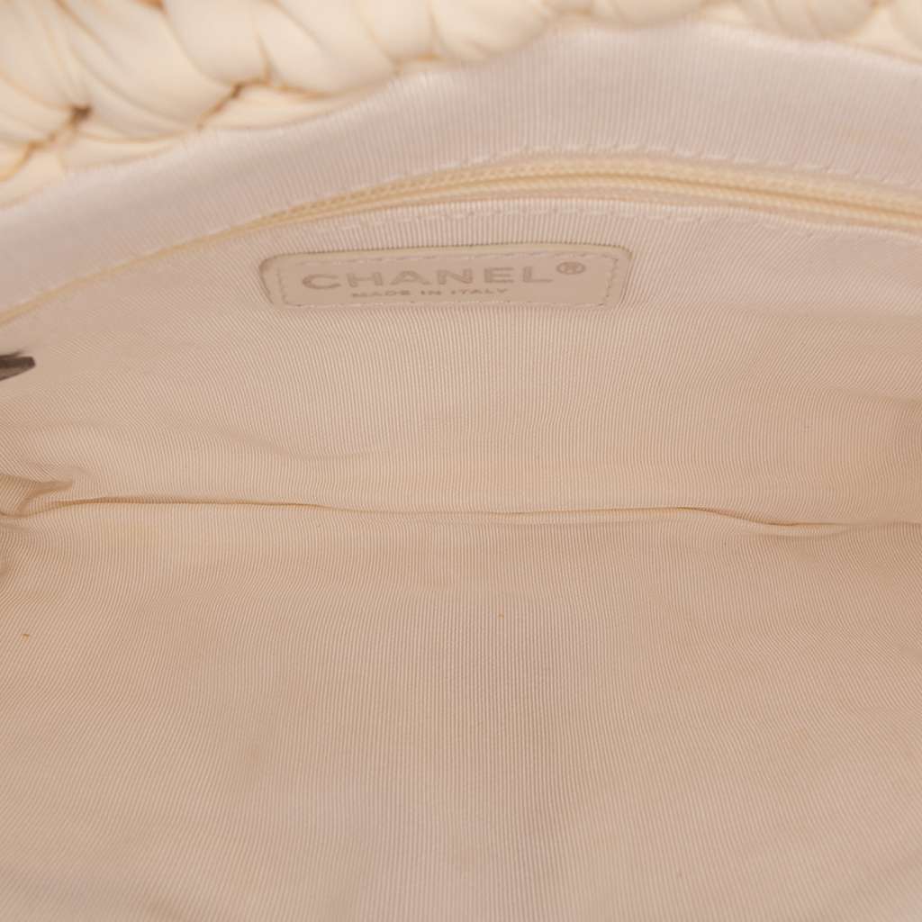 Chanel Neoprene Fancy Crochet Flap - 4