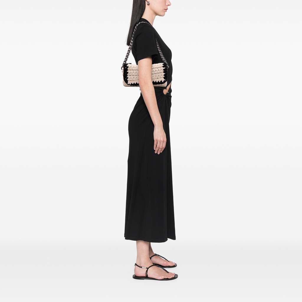 Chanel Neoprene Fancy Crochet Flap - Image 12