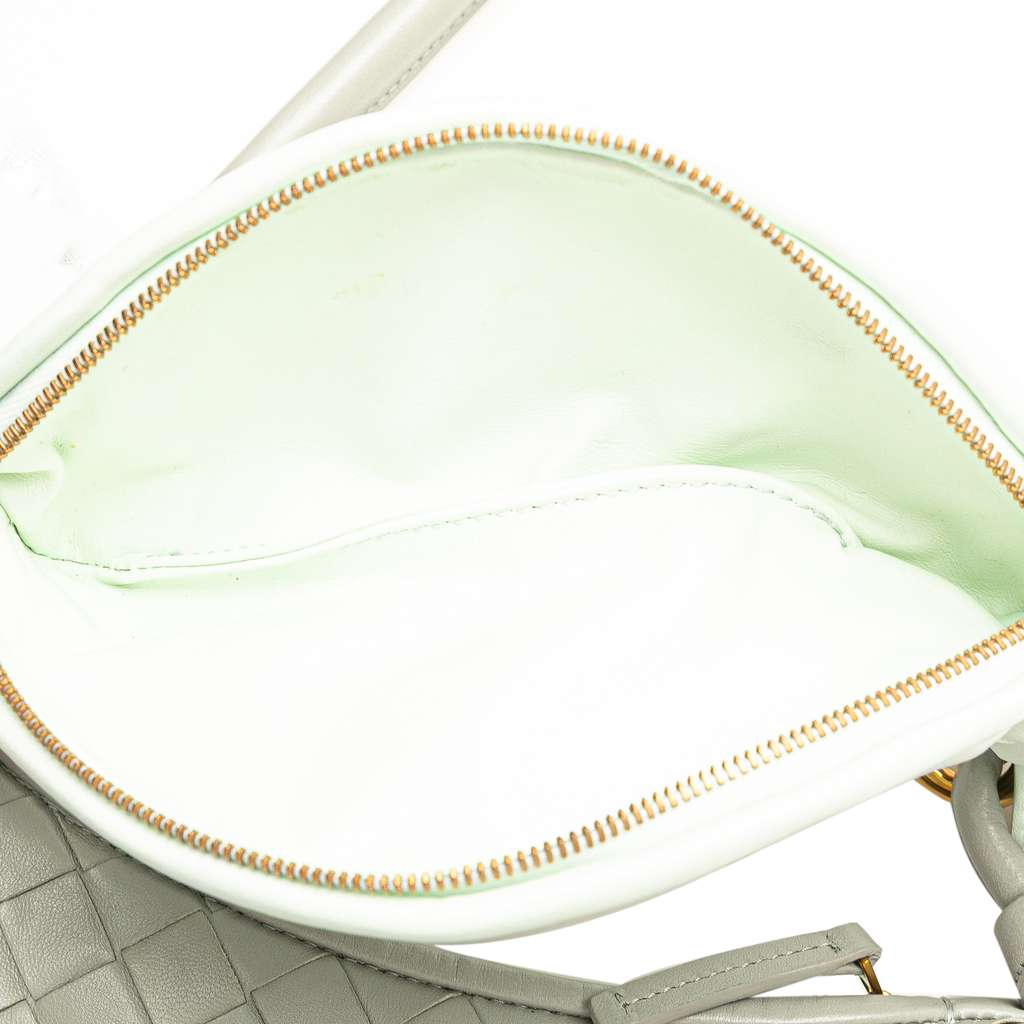 Bottega Veneta Small Bicolor Lambskin Intrecciato Gemelli Bag - Detail 2