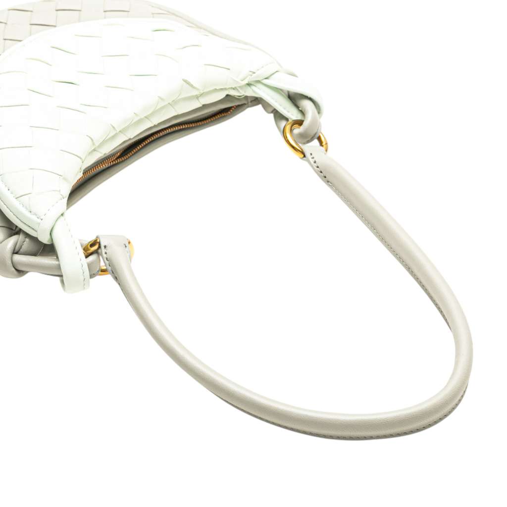 Bottega Veneta Small Bicolor Lambskin Intrecciato Gemelli Bag - Image 11