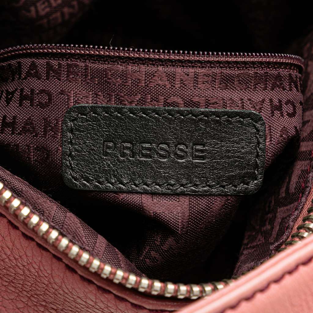 Chanel Calfskin LAX Front Pocket Shoulder Bag - Detail 1