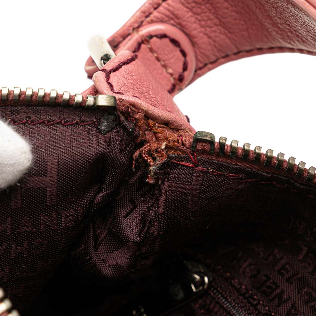 Chanel Calfskin LAX Front Pocket Shoulder Bag - Image 11