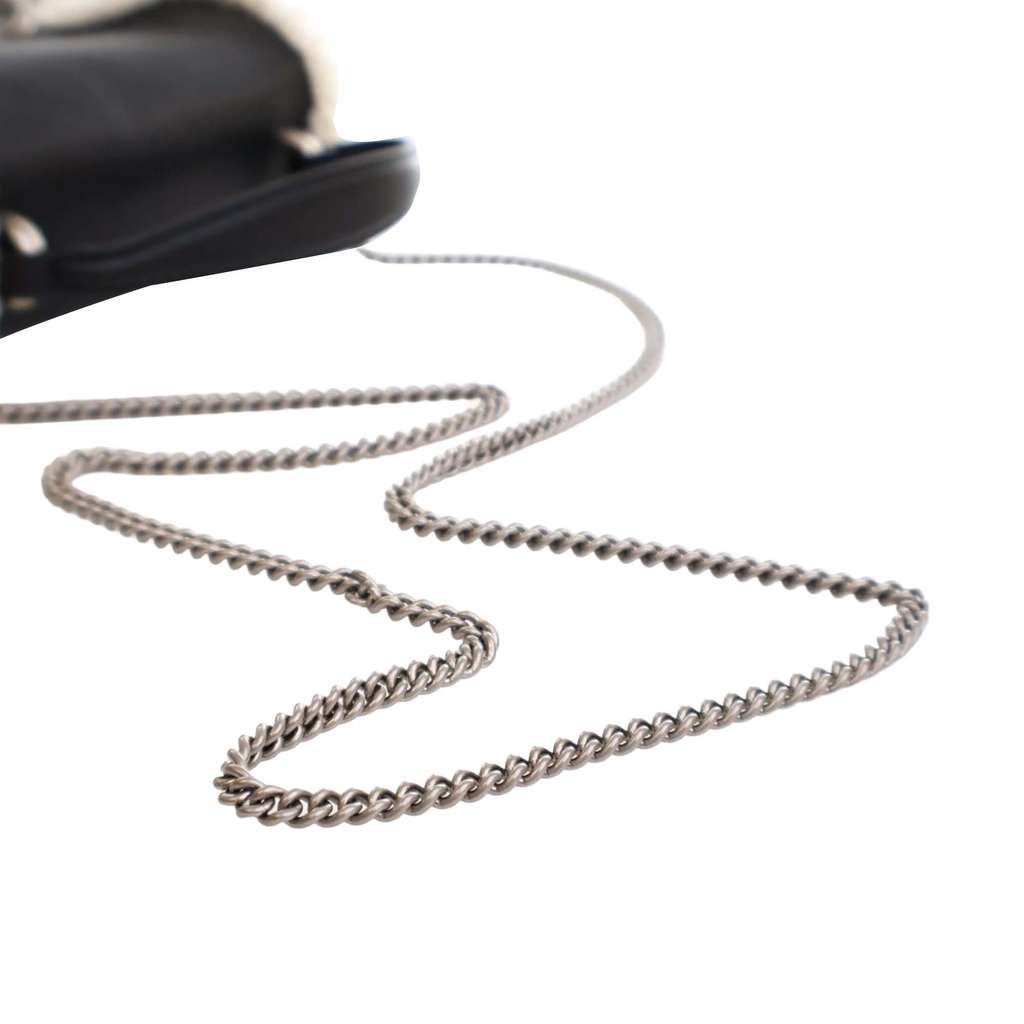 Gucci Mini Leather and Shearling Dionysus Top Handle Bag - Image 16