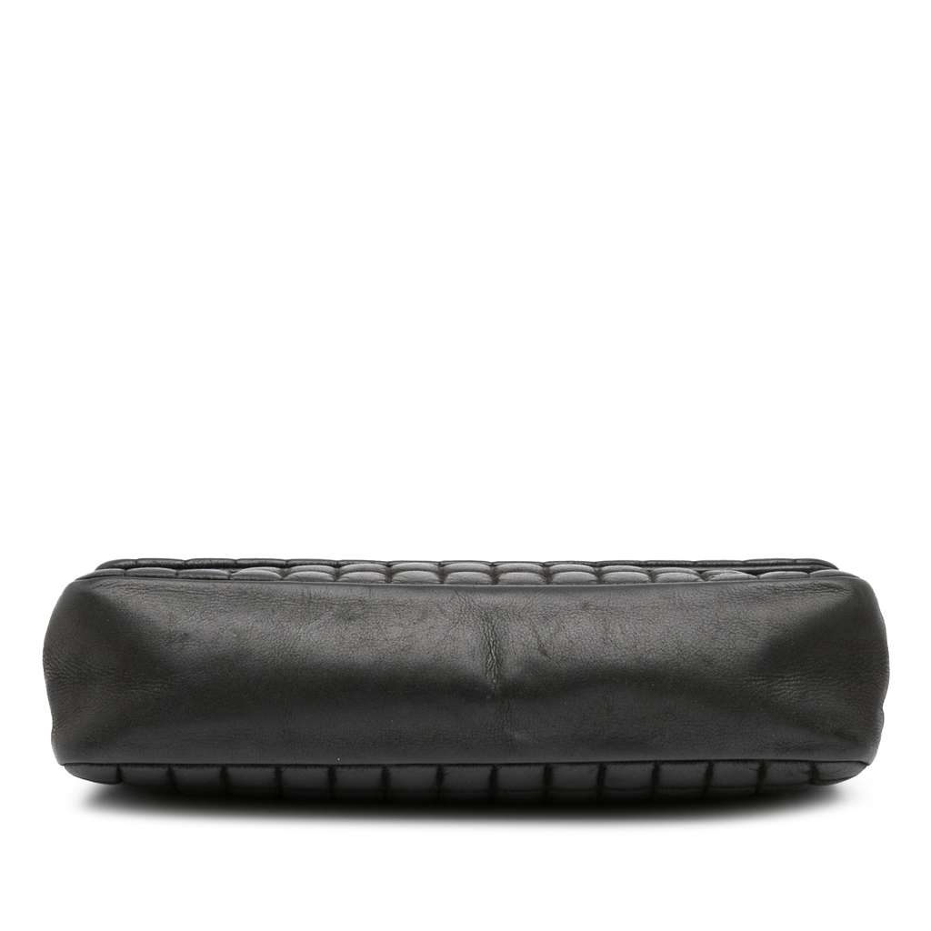 Chanel Chocolate Bar Iridescent Calfskin Bubble Flap - Image 6