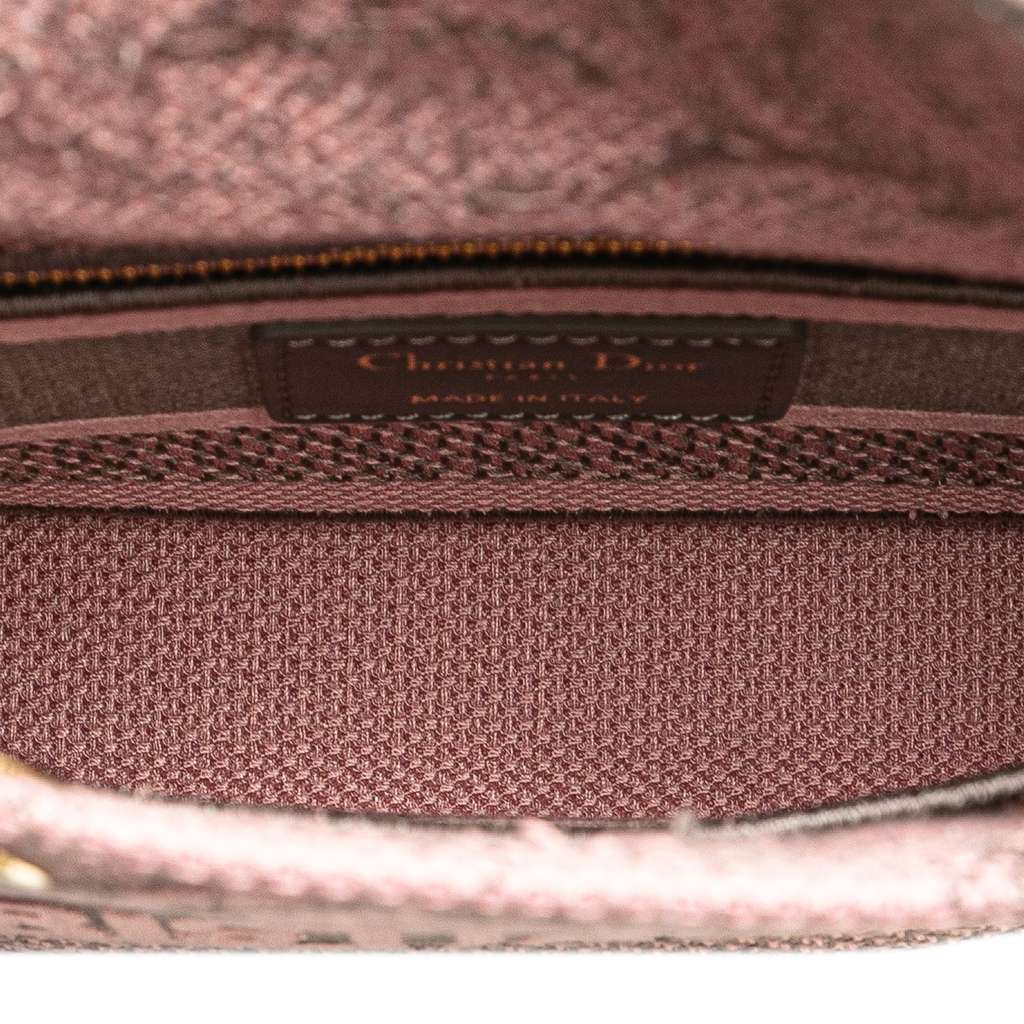 Dior Mini Embroidered Canvas Toile De Jouy Lady D Lite - 4