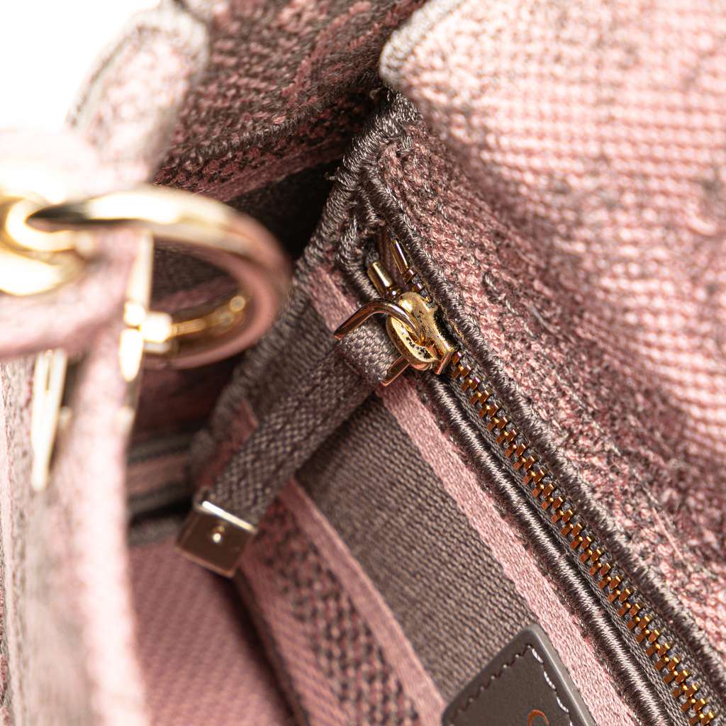 Dior Mini Embroidered Canvas Toile De Jouy Lady D Lite - Detail 2