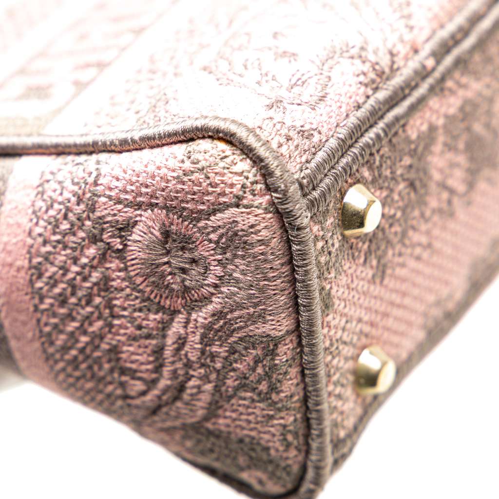 Dior Mini Embroidered Canvas Toile De Jouy Lady D Lite - Image 11