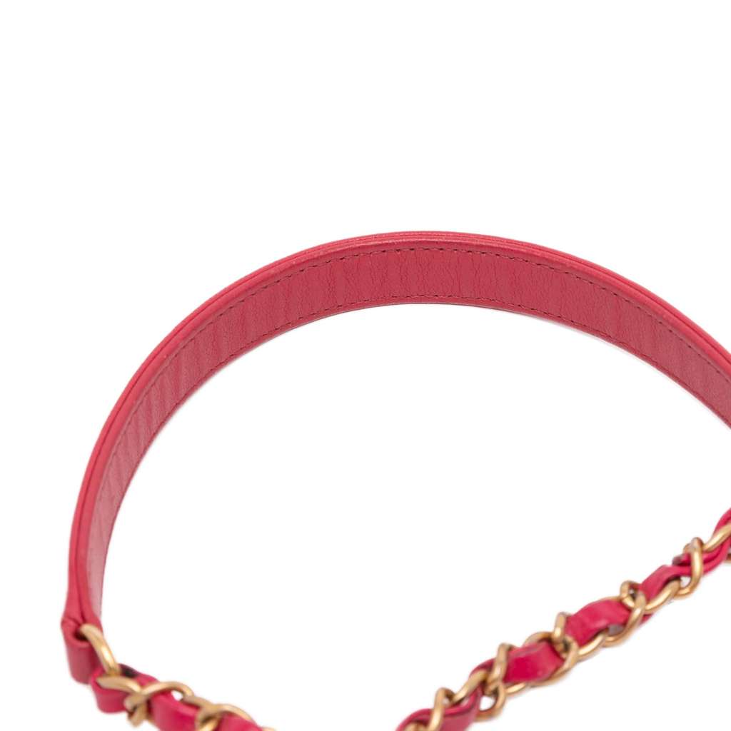 Chanel CC Quilted Lambskin Coco Midnight Camera Bag - Image 11