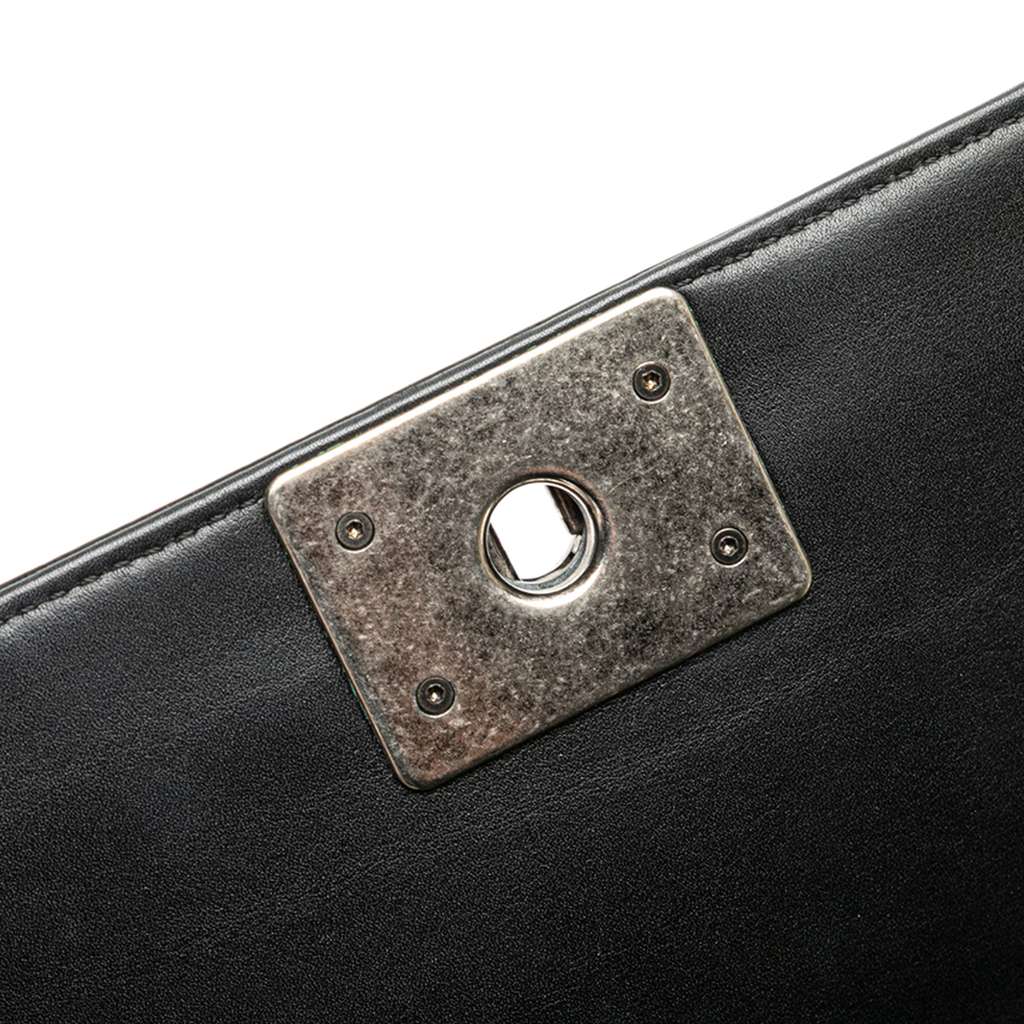 Chanel Small Quilted Patent Boy Flap - Detail 2