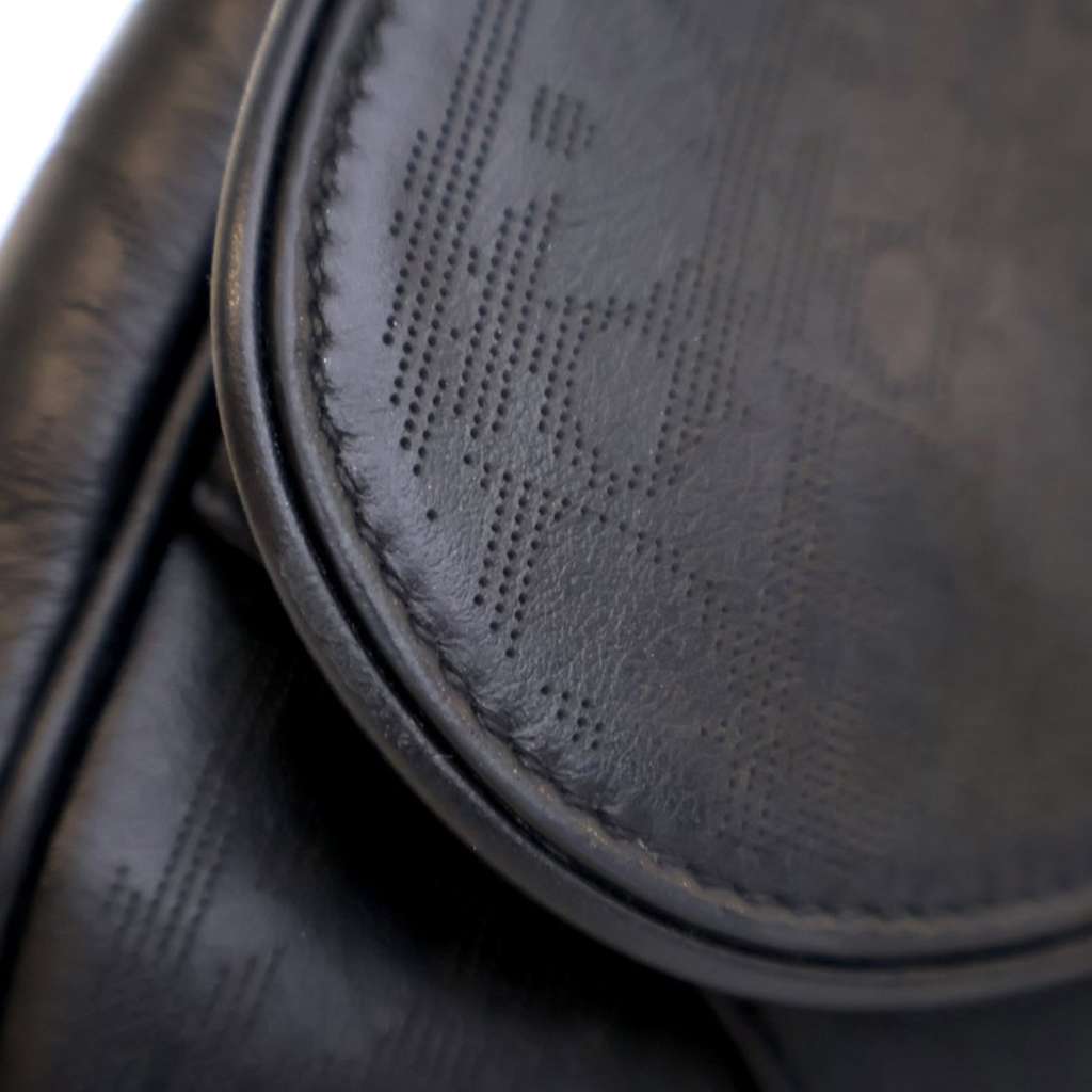 Dior Oblique Perforated Calfskin Galaxy Saddle Bag - Detail 2