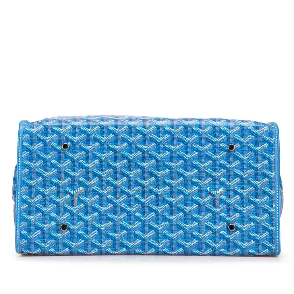 Goyard Goyardine Saint Leger Backpack Blue Canvas Very good - Inside View