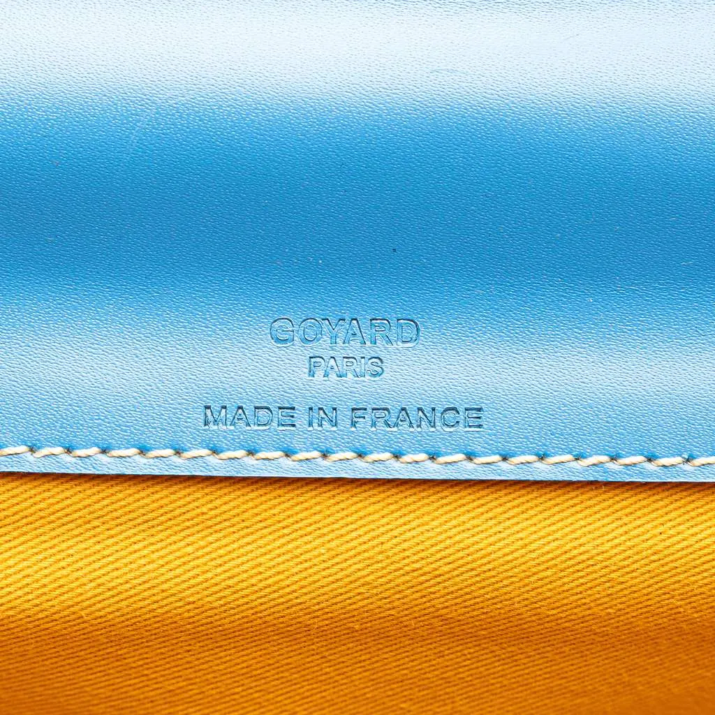 Goyard Goyardine Saint Leger Backpack Blue Canvas Very good - Box View