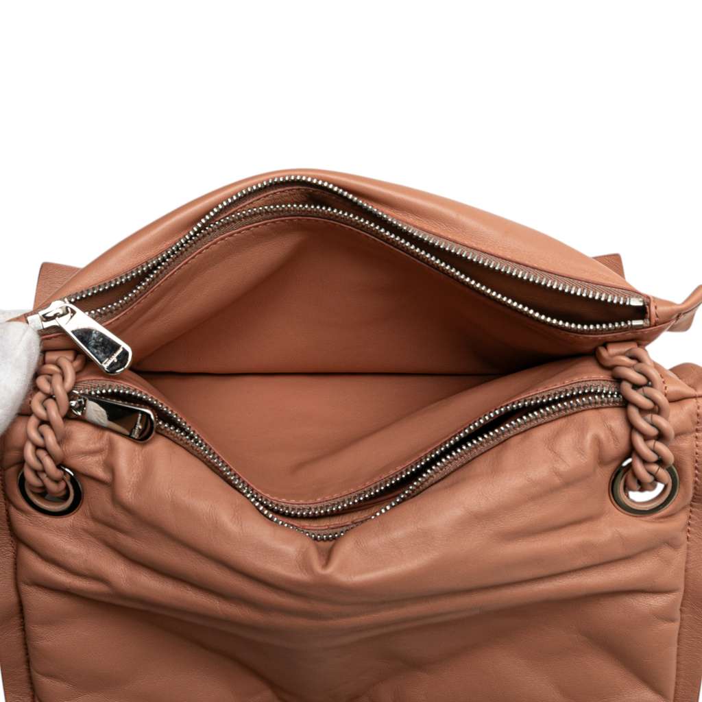 Salvatore Ferragamo Small Padded Leather Viva Bow Shoulder Bag - 4