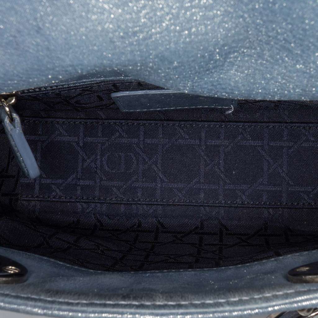 Dior Mini Iridescent Lambskin Cannage Lady Dior - 4