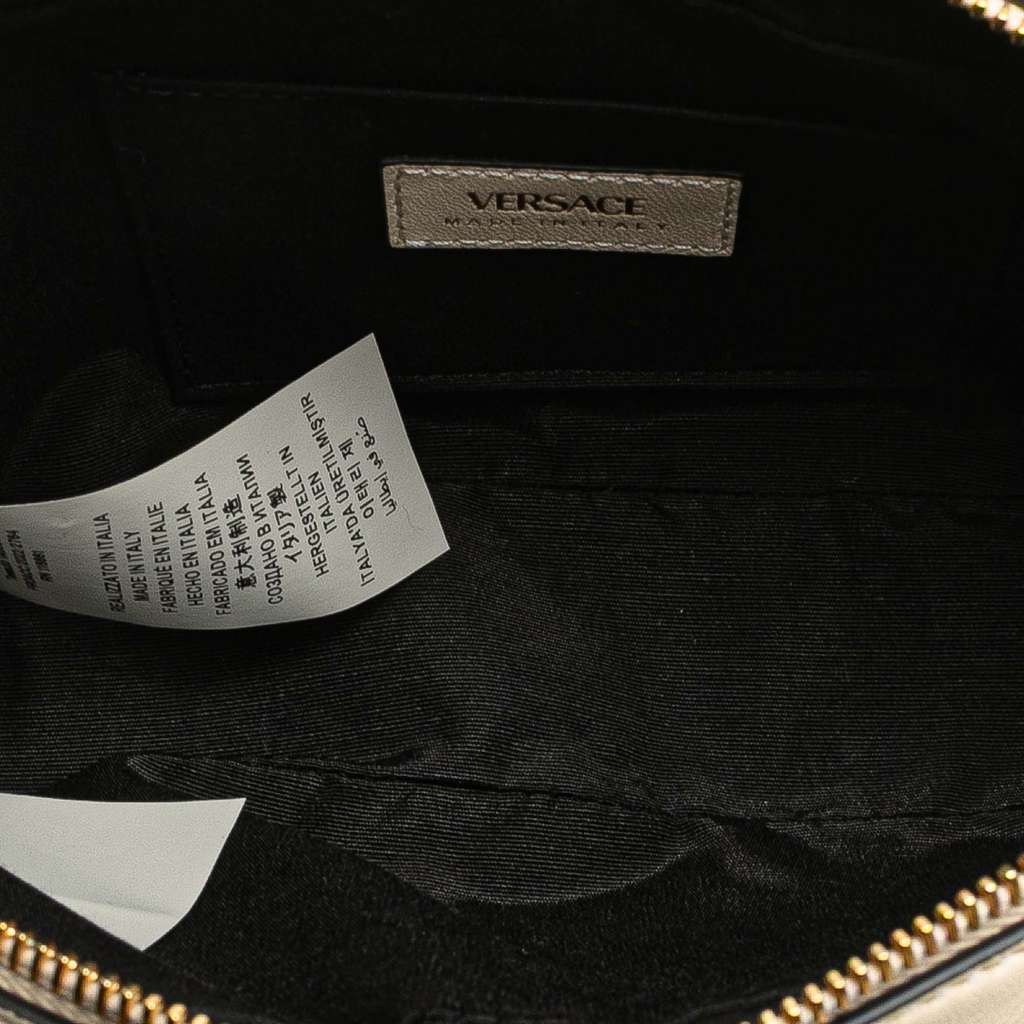 Versace Small Quilted Lambskin Medusa Camera Bag - 4