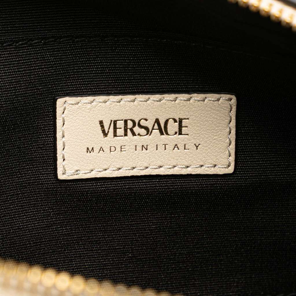 Versace Small Quilted Lambskin Medusa Camera Bag - Side view