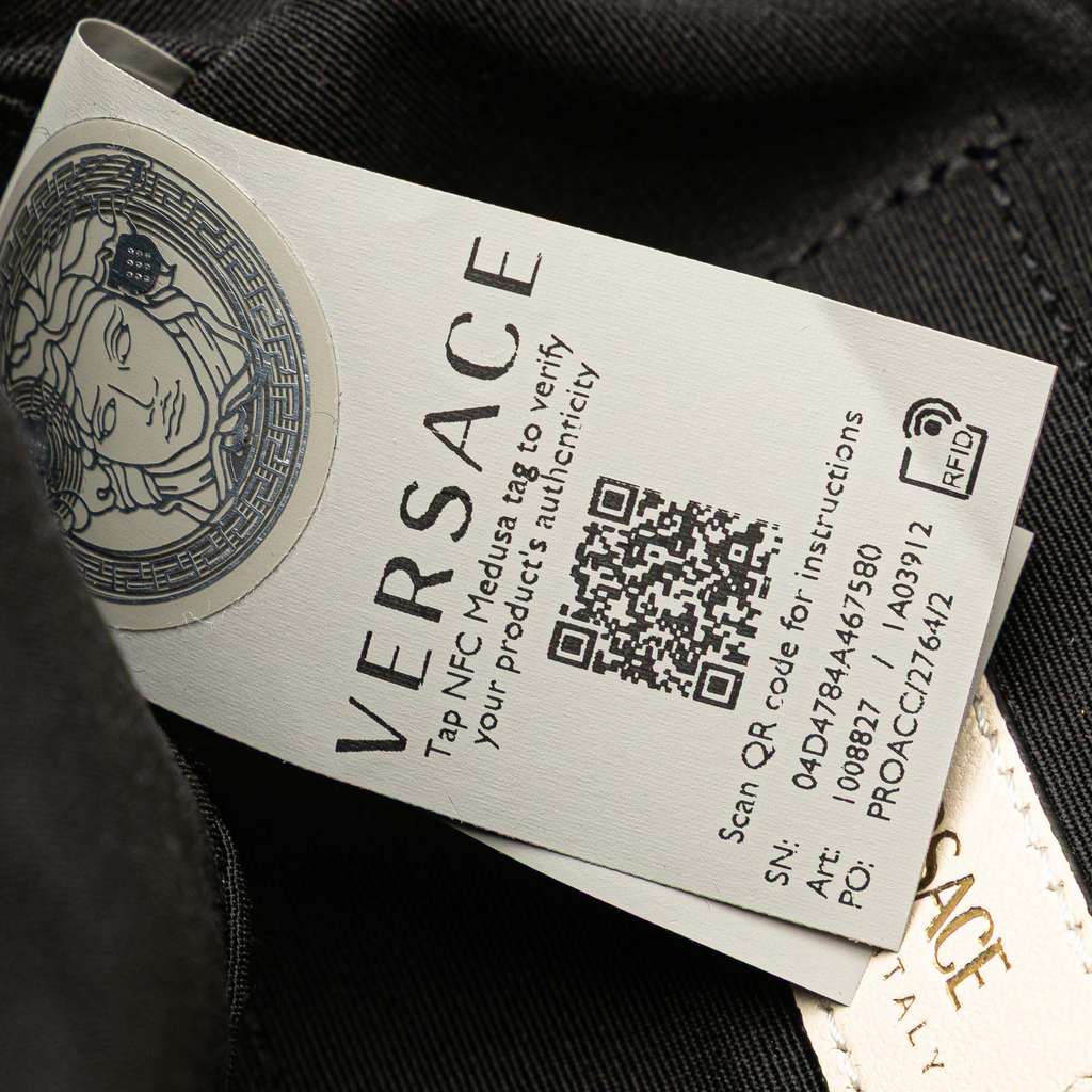 Versace Small Quilted Lambskin Medusa Camera Bag - Detail 1