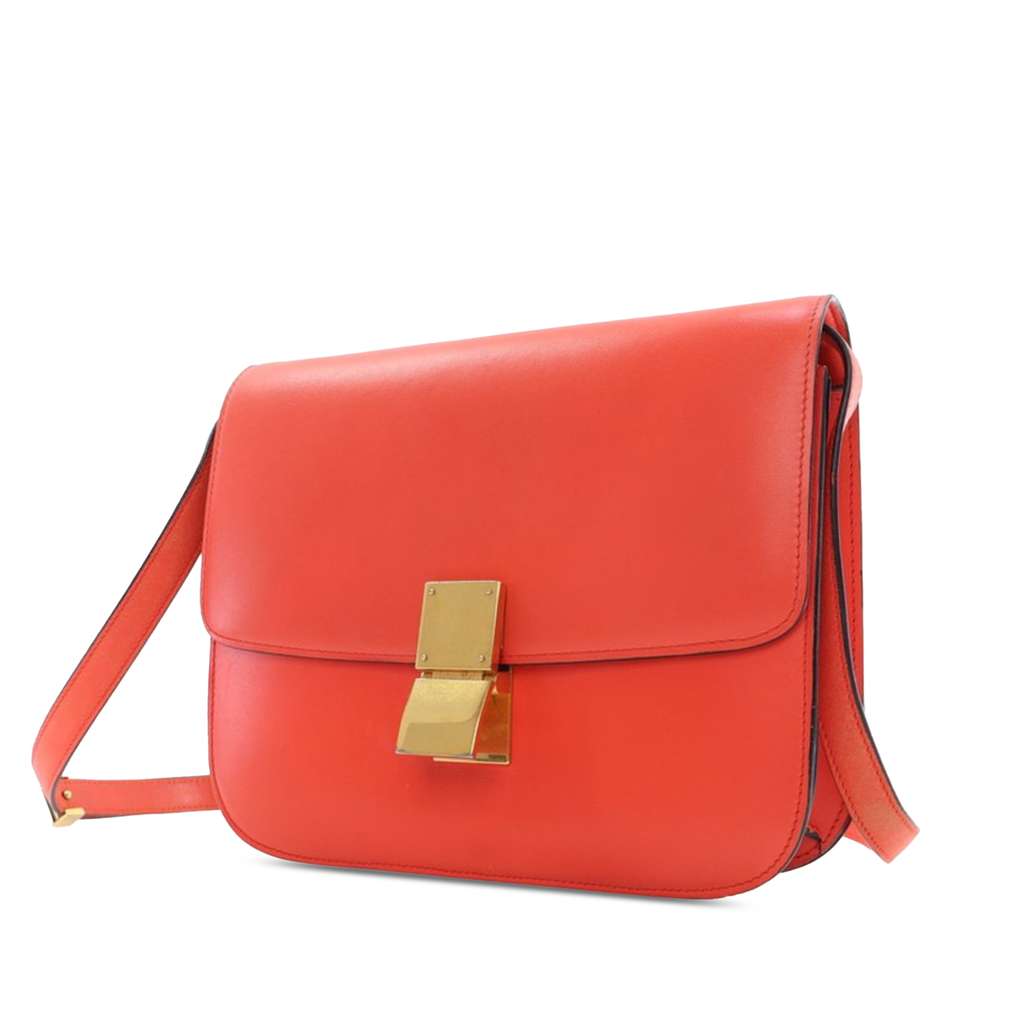 Celine Medium Calfskin Classic Box - Back view