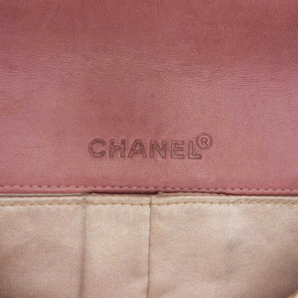 Chanel New Travel Line Nylon East West Flap Pink Good - Box View