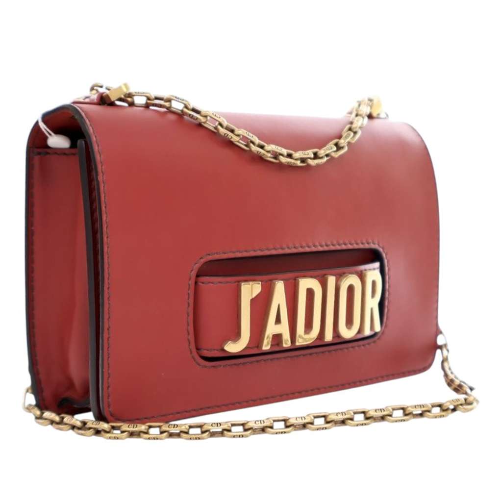 Dior Medium Smooth Calfskin JAdior Chain Flap - Back view