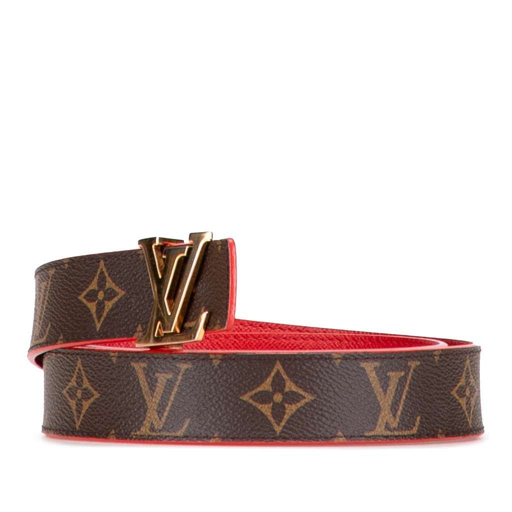 Louis Vuitton Monogram Initiales Reversible Belt - Back view