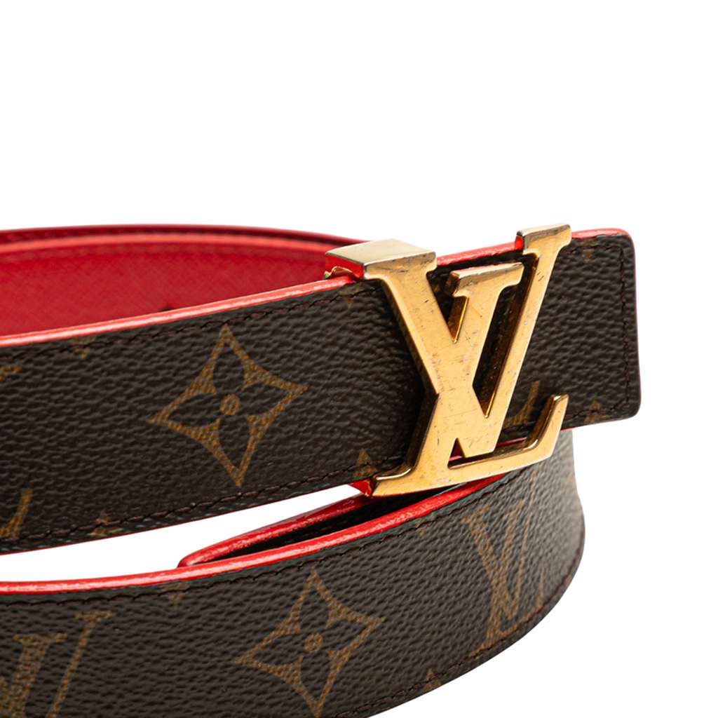 Louis Vuitton Monogram Initiales Reversible Belt - Side view