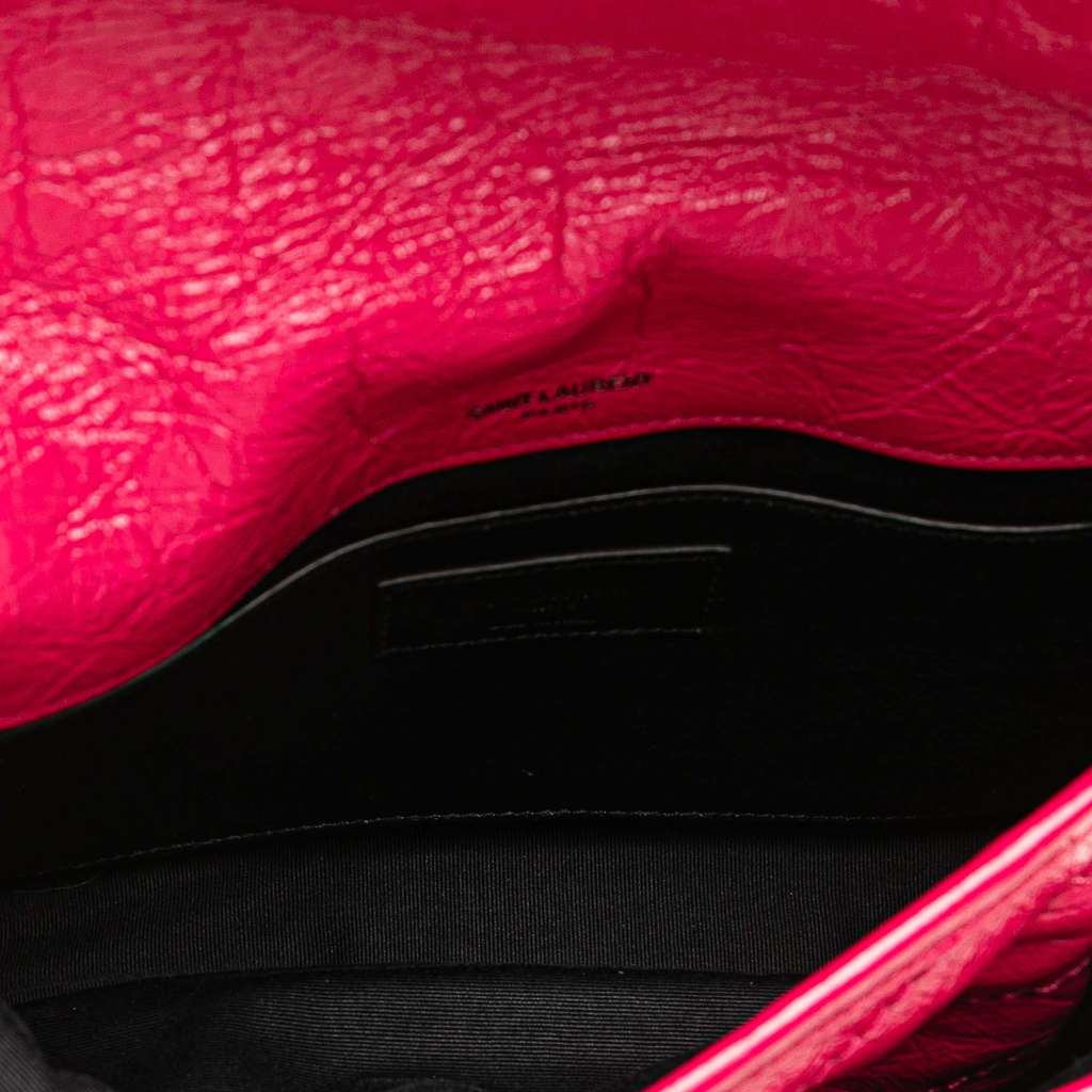 Saint Laurent Baby Crinkled Calfskin Monogram Niki Bag - 4