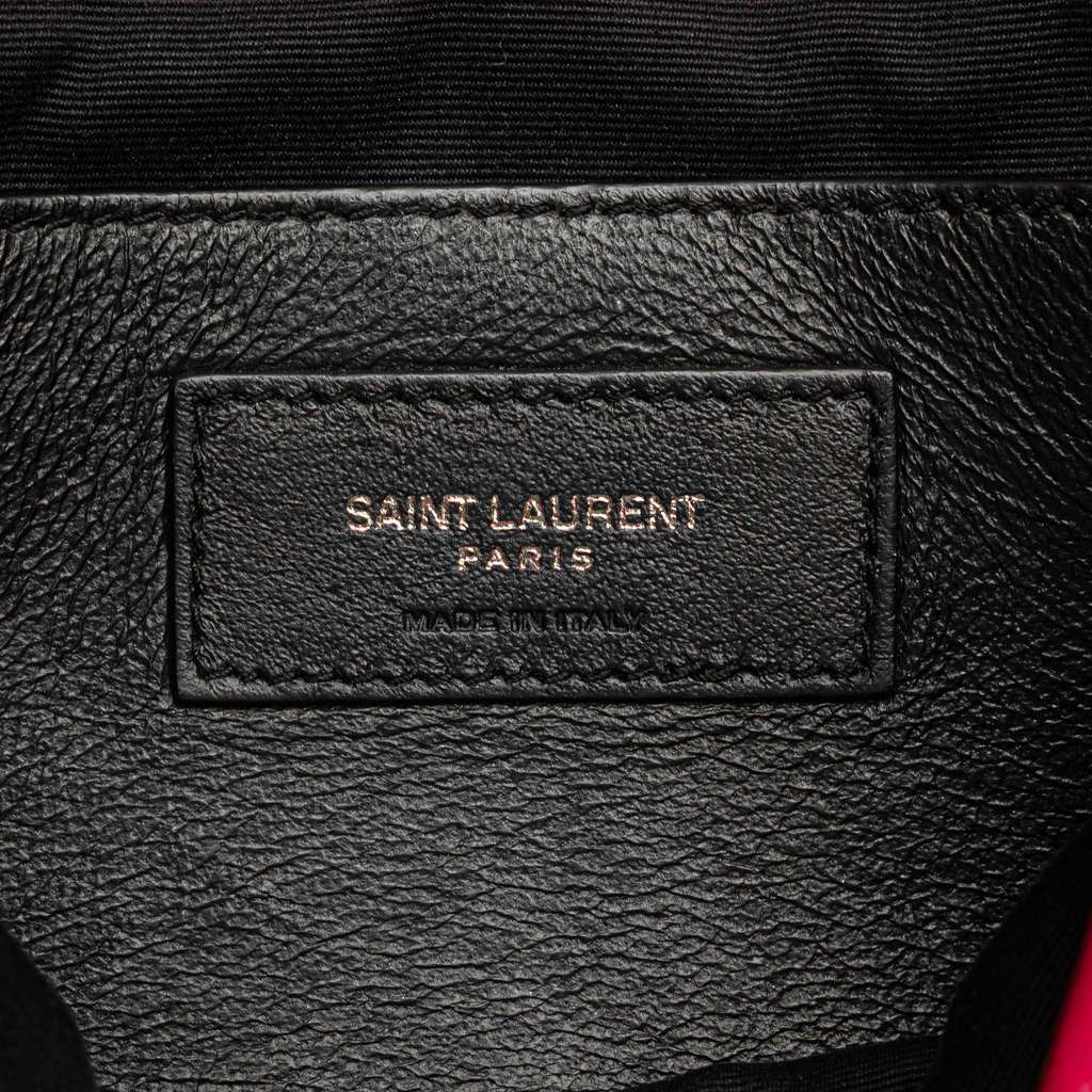 Saint Laurent Baby Crinkled Calfskin Monogram Niki Bag - Side view