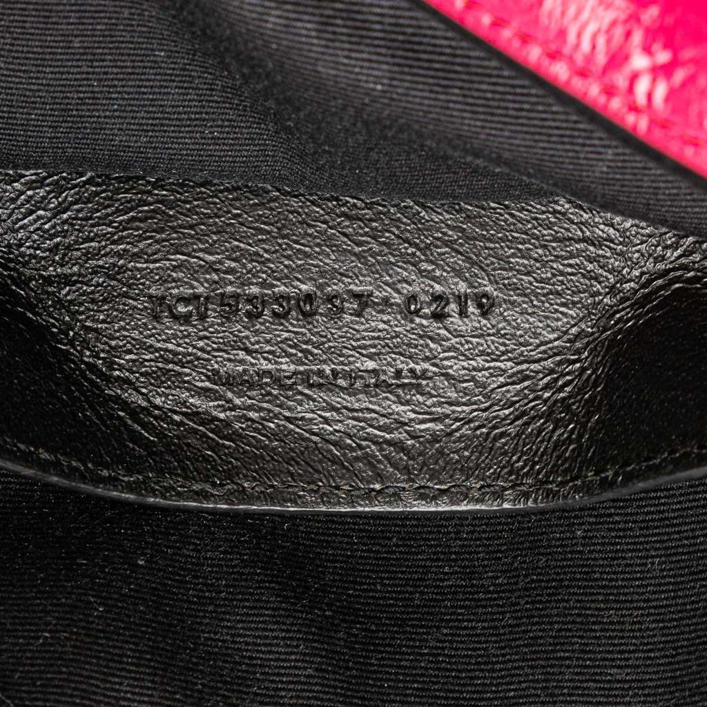 Saint Laurent Baby Crinkled Calfskin Monogram Niki Bag - Detail 1