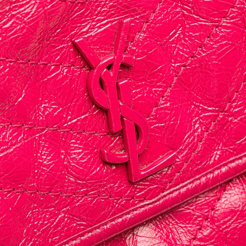 Saint Laurent Baby Crinkled Calfskin Monogram Niki Bag - Detail 2